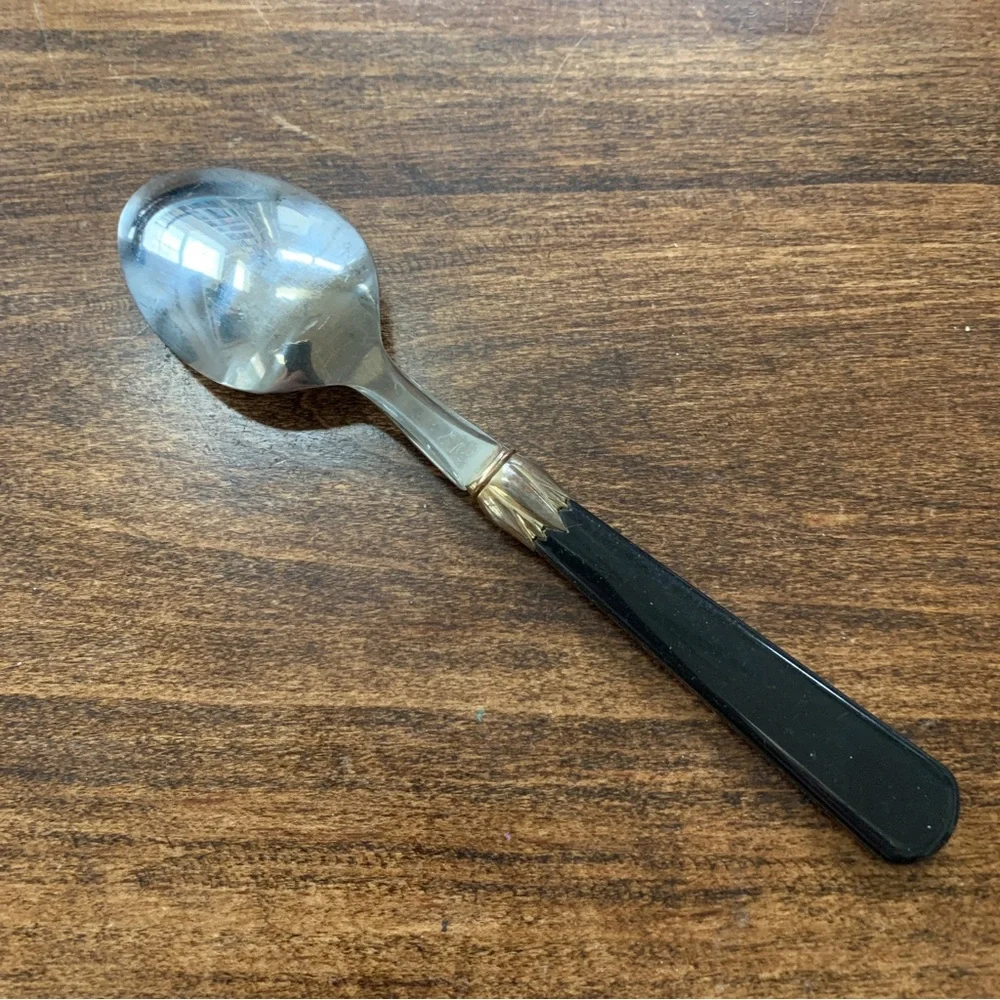 4/$15 one teaspoon black handle